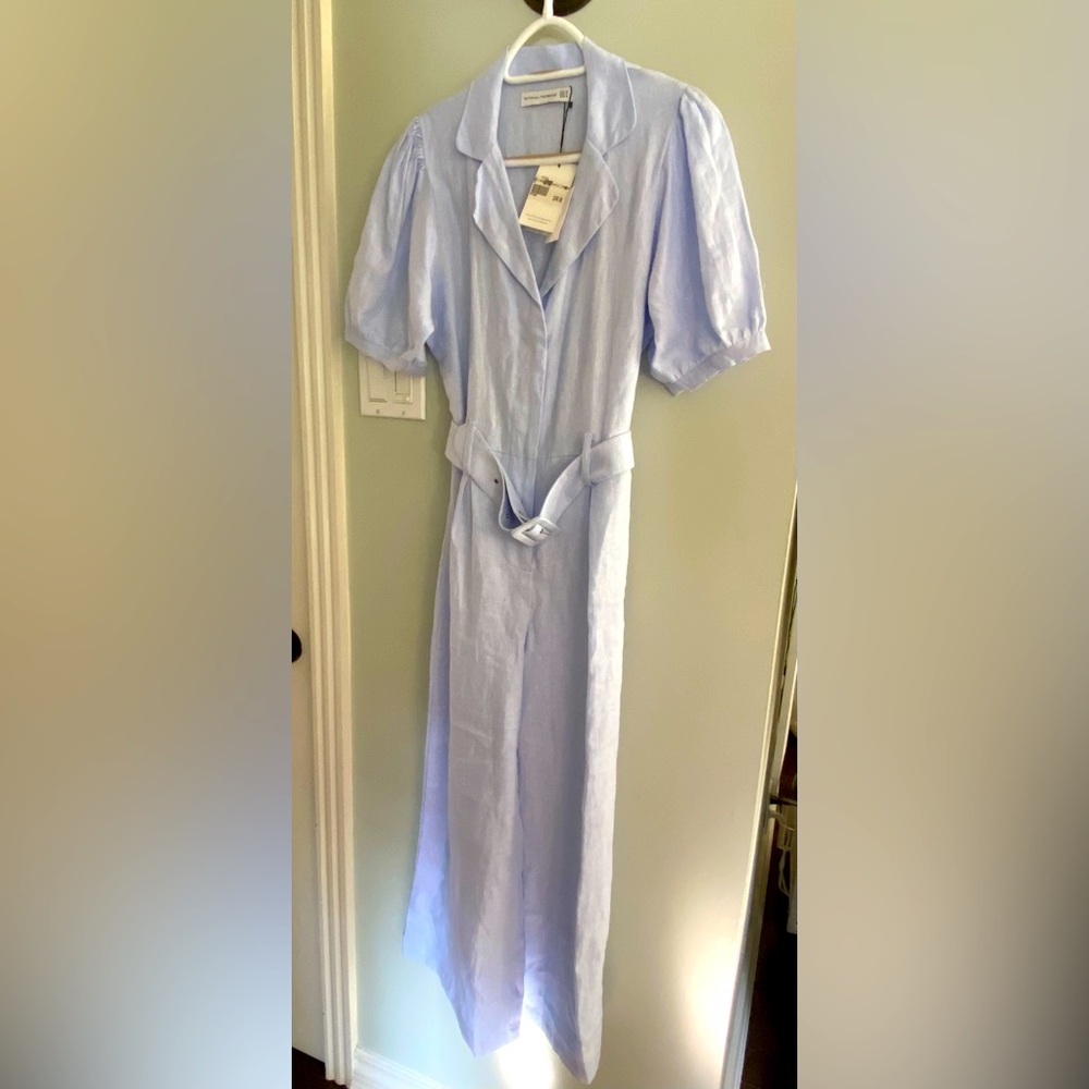 NWT Faithfull The Brand linen jumpsuit.